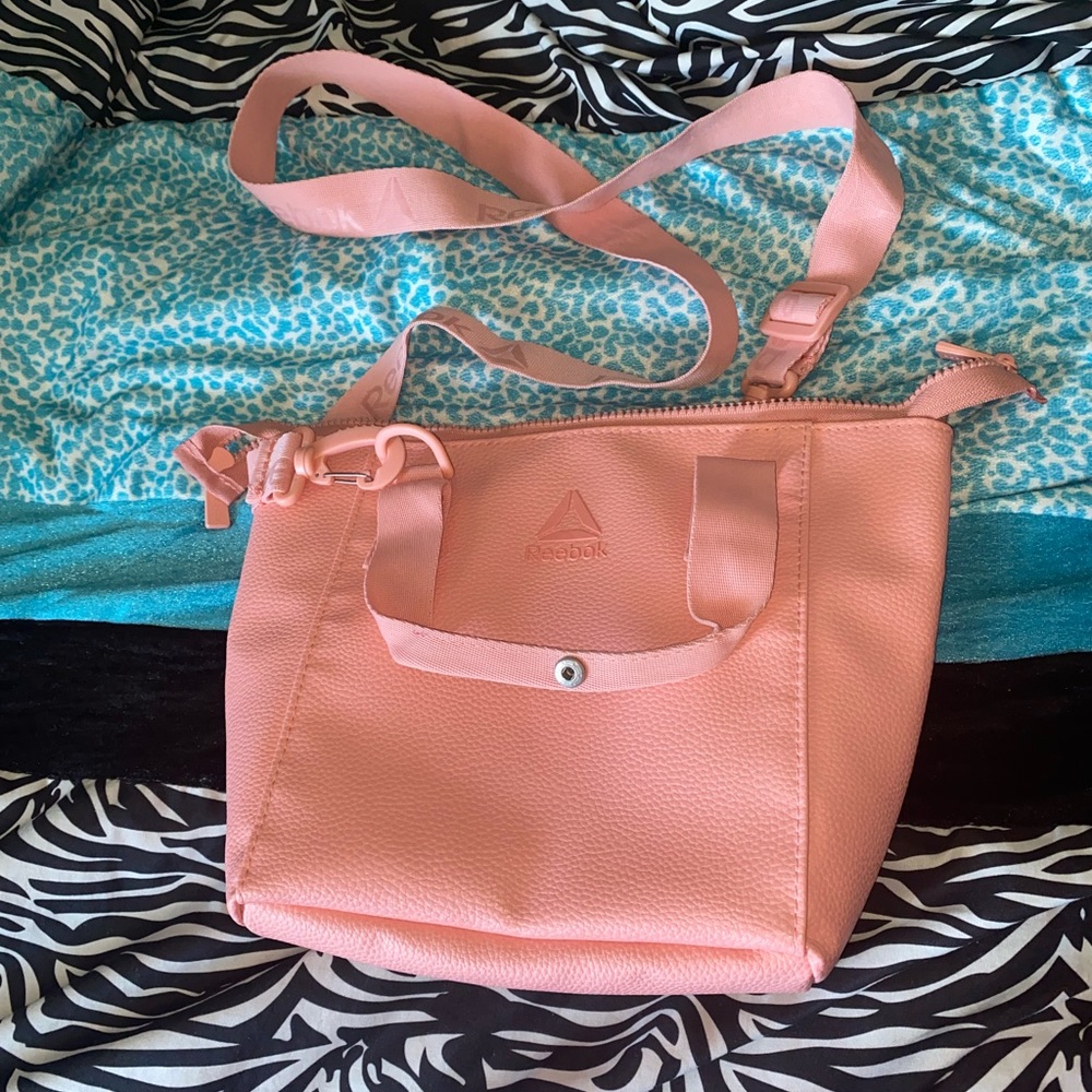 NWOT Pink Reebok Crossbody Purse